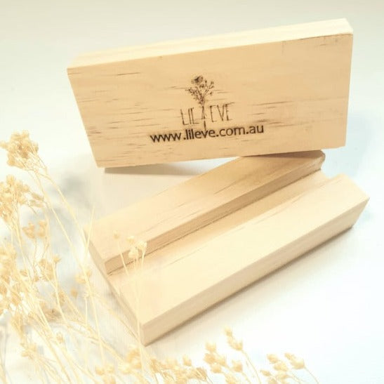 Wooden affirmation cards